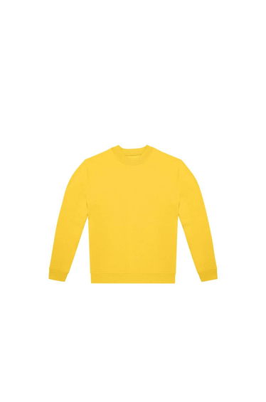 B&C Unisex Adult ID.332 Crew Neck Sweatshirt - Pop Yellow