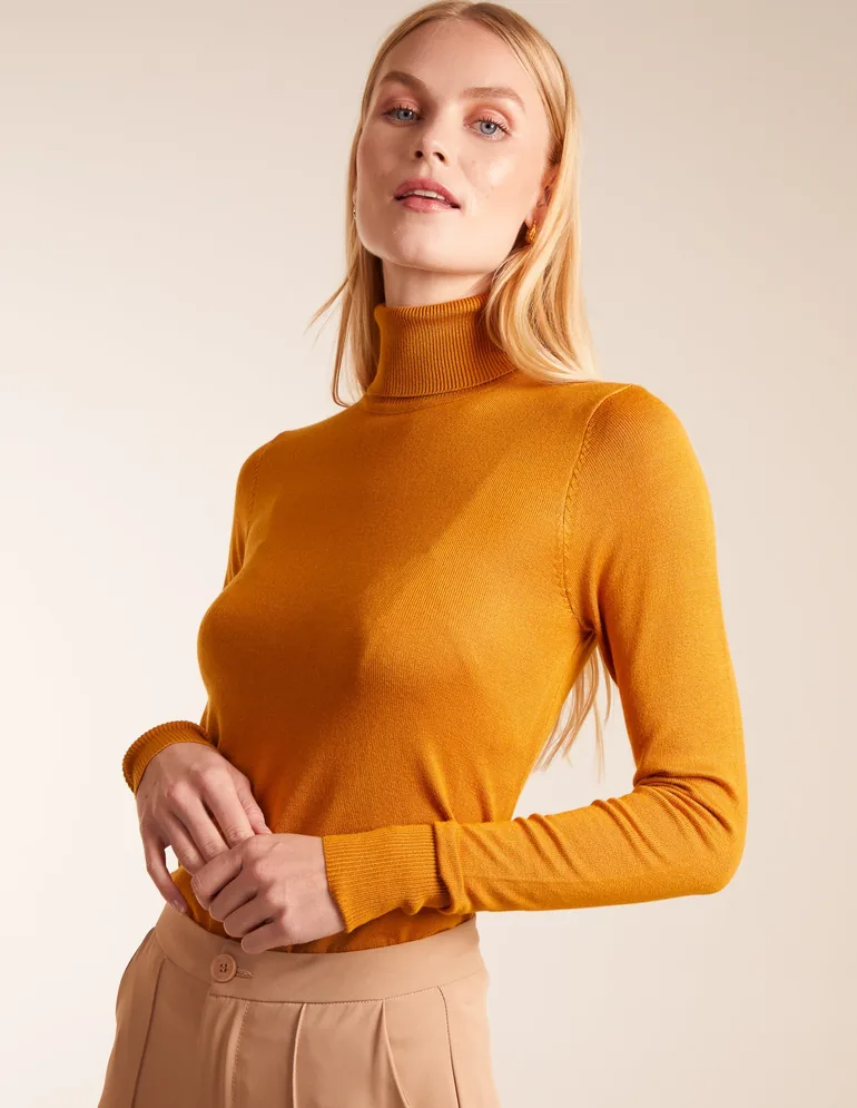 Roll Neck Jumper - 1