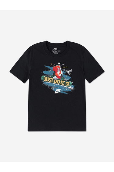 Nike Boys Snowboard Boxy T-Shirt in Black