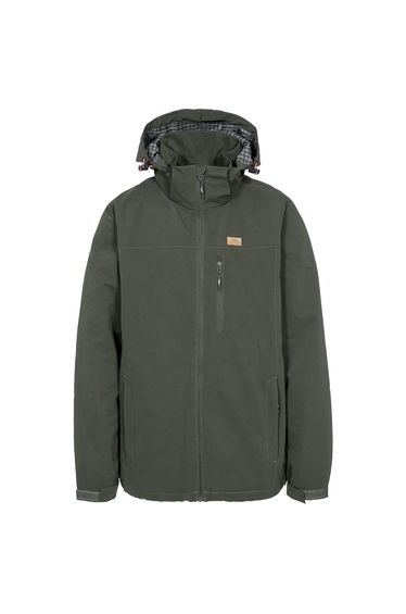 Trespass Mens Weir Waterproof Jacket - Olive