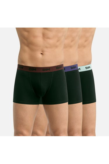 Pack of 3 Mix & Colours Hipsters in Cotton