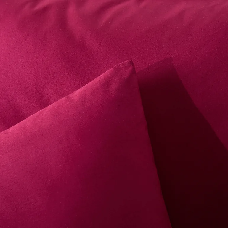Scenario Plain Cotton Percale Pillowcase - 4