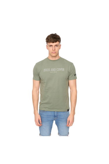 Duck and Cover Mens Walpole T-Shirt - Olive