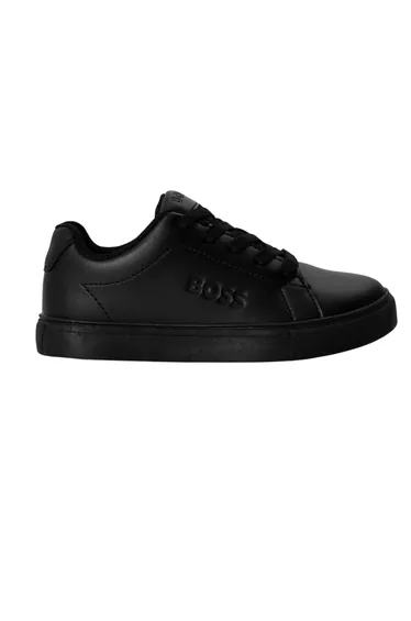 Boss Childrens/Kids Logo Low Cut Trainers - Black