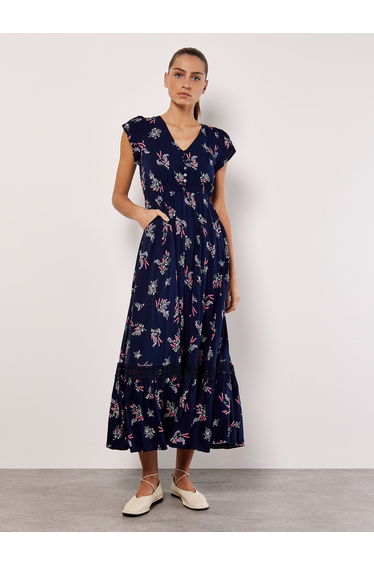 Botanical Bunches Maxi Dress