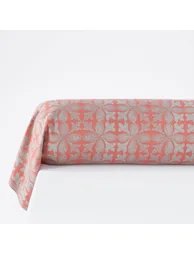 Bergame Printed Cotton Flannel Bolster Case - 1