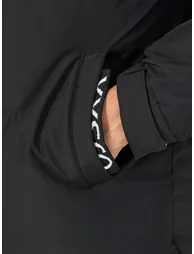 Quilted Hooded Puffer Jacket with Contrast Zip Panel Detail - 3