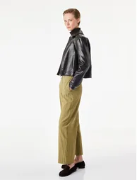 Belted Barrel Pants - 2