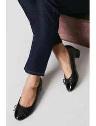 Good For The Sole: Talia Block Heel Ballet Flats