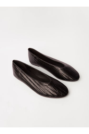 Woven Ballet Pumps