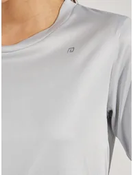 Logo Detail Long Sleeves Basic Top - 3