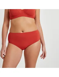 Textured Bikini Bottoms - 1