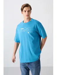 TOMMY Oversized Printed Crew Neck T-Shirt - 1