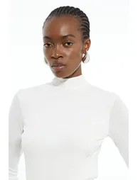 Premium Viscose Jersey Ruched  Dress - 1