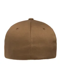 Yupoong Mens Flexfit Fitted Baseball Cap - Coyote Brown - 1
