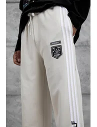 NOMARC Striped Loose Wide-Leg Joggers - 1