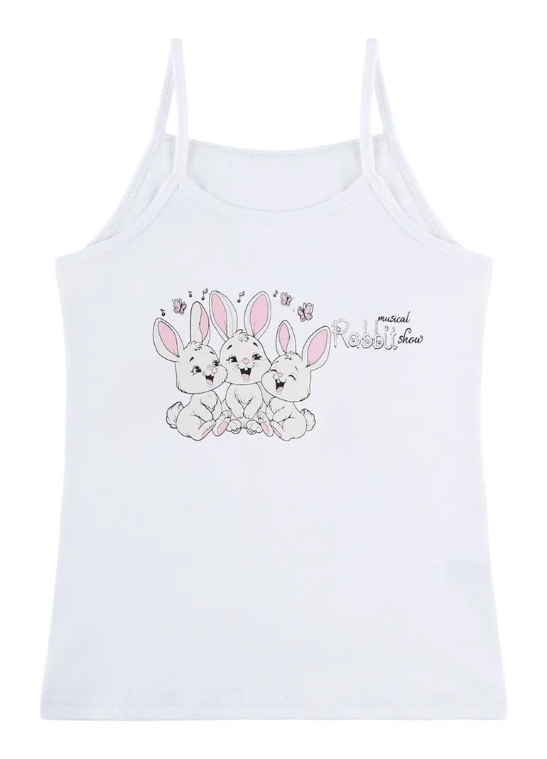 5-Pack Donella Girls' Camisole - Cotton - 5
