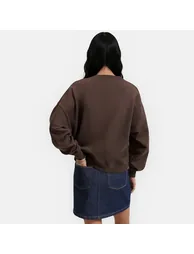 Cotton Crew Neck Sweatshirt - 3