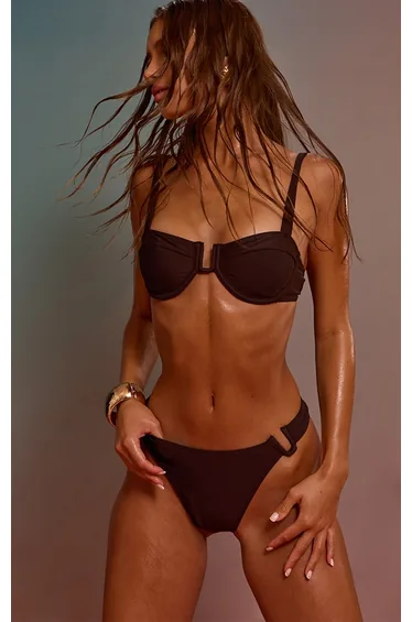 Espresso U Bar Tanga Bikini Bottoms