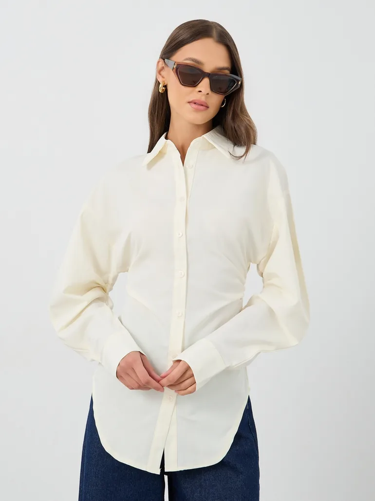 Solid Slim Fit Long Sleeves Shirt
