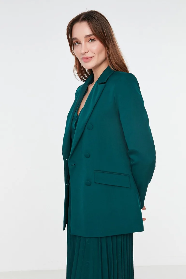 Blazer - Green - Regular fit - 5