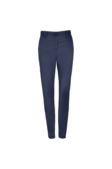 SOLS Womens/Ladies Jared Stretch Suit Trousers - French Navy