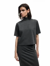 High Neck T-Shirt