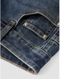 Women's Flared Jeans With Stud Details - 4