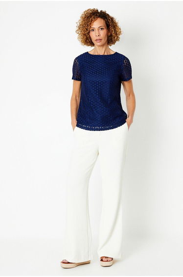 Crochet Lace Shell Top product thumbnail 2