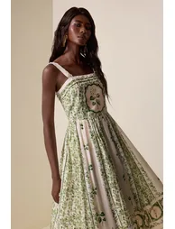 Raphaëlle Floral Midi Dress - 3