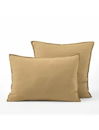 Elina 100% Washed Linen Pillowcase - 1