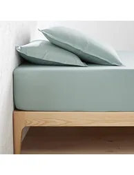 Scenario Cotton Percale Fitted Sheet, 40cm Flap - 2