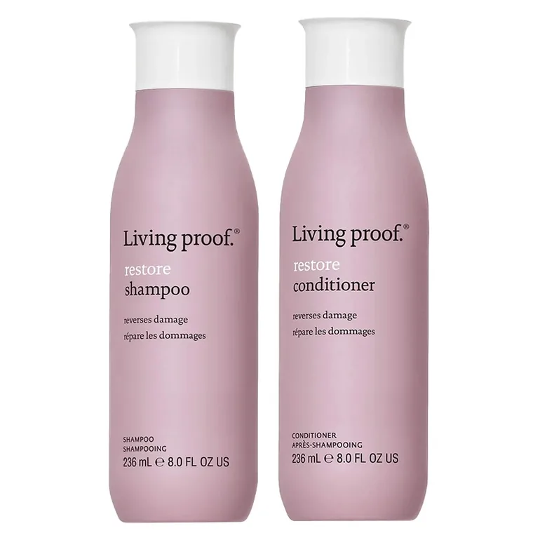 Living Proof Restore Shampoo 236ml & Restore Conditioner 236ml Duo