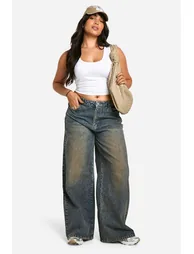 Plus Cotton Wide Strap Full Length Vest - white