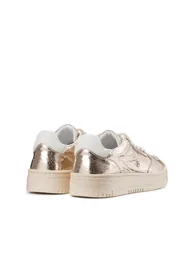 Iridescent Leather Trainers - 3