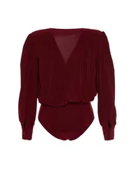 Bodysuit - Burgundy - Regular fit - 7