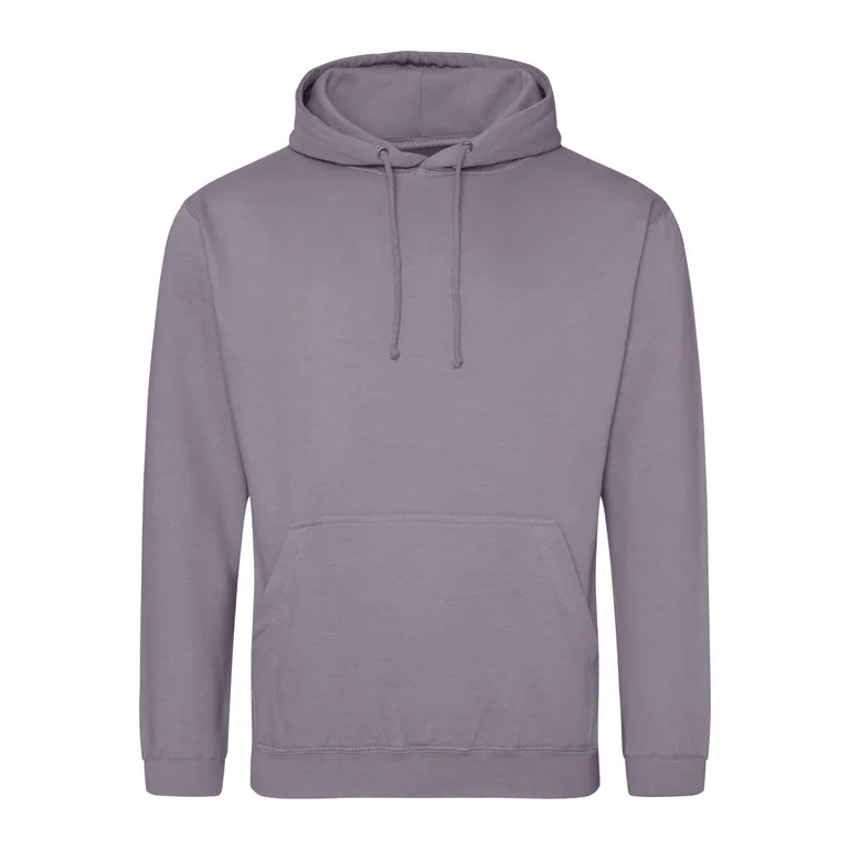 Awdis Mens College Hoodie - Dusty Lilac