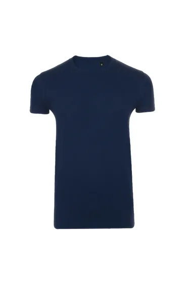 SOLS Mens Imperial Slim Fit Short Sleeve T-Shirt - French Navy