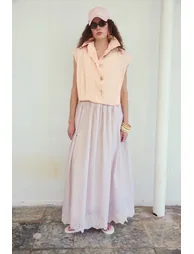 Elasticated Crop Vest