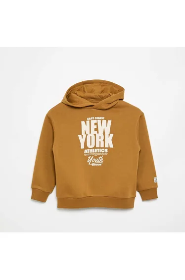 Printed Hooded Sweatshirt
