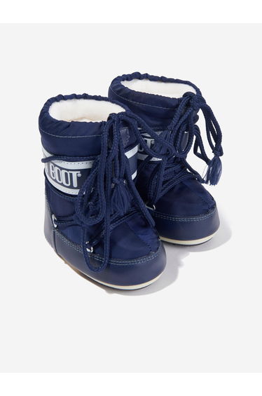 Moon Boot Baby Boys Icon Mini Boots in Blue