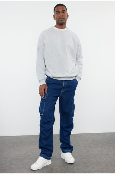 Sweatshirt - Gray - Regular fit