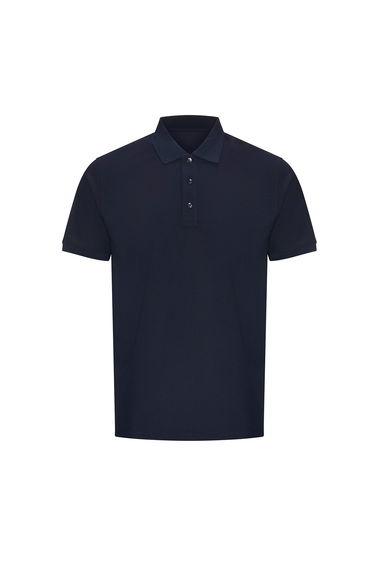 PRO RTX Mens Pro Wicking Polo Shirt - Navy