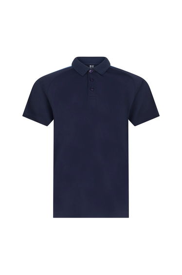 Finden & Hales Childrens/Kids Team Polo Shirt - Navy/Sky Blue