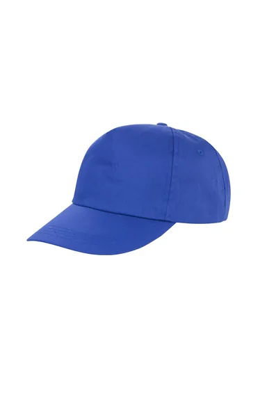 Result Unisex Core Houston 5 Panel Printers Baseball Cap (Pack of 2) - Royal