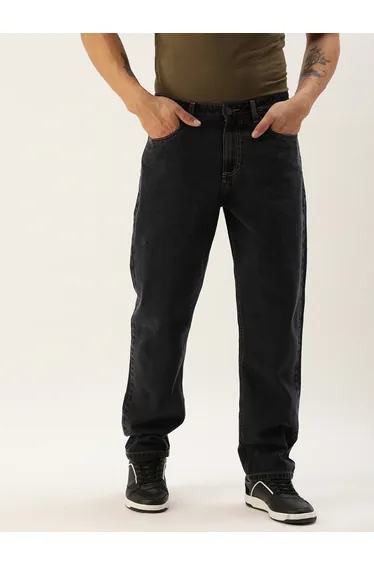 Men Mid-Rise Straight Fit Jeans