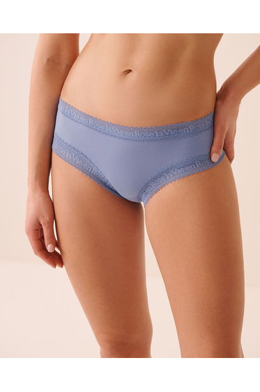 Super Soft Lace Trim Cheeky Panty