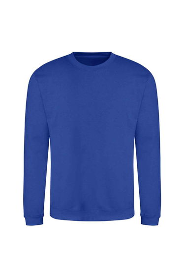 AWDis Just Hoods AWDis Unisex Crew Neck Plain Sweatshirt (280 GSM) - Bright Royal