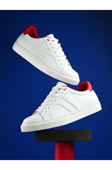 Low Top Court Lace Up Shoes