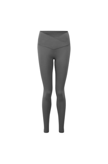 TriDri Womens/Ladies Recycled Leggings - Charcoal